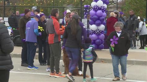 Walk to End Alzheimer's sees huge turnout despite chilly weather